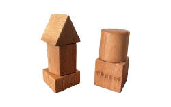 Thasvi Baby’s First Jumbo Wooden Blocks