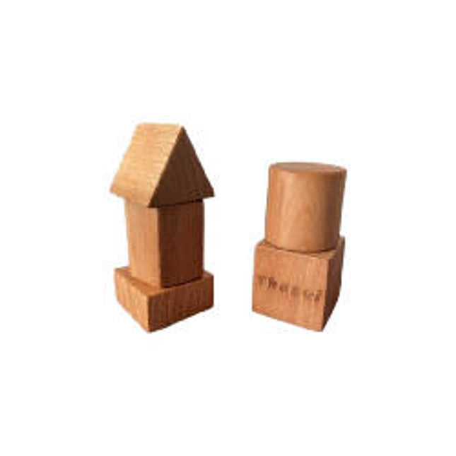 Thasvi Baby’s First Jumbo Wooden Blocks