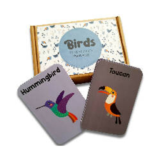 Birds Flash Cards for Kids- Pack of 24