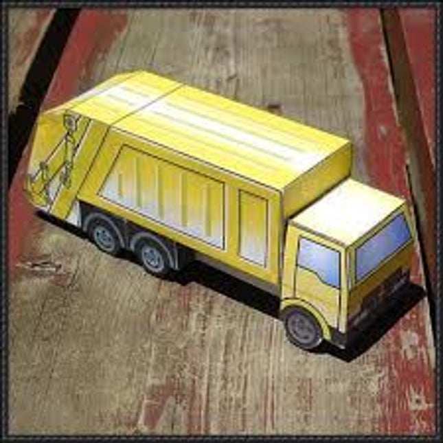 BOOK TRUCK-YELLOW