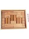 BUILDING BLOCKS-NATURAL FINISH (SET OF 32 PCS.)