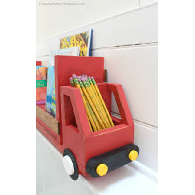 BOOK TRUCK-ORNAGE