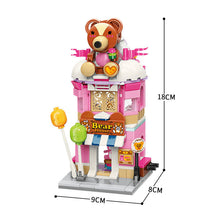 Load image into Gallery viewer, Teddy Theme Store Bricks Toy for Girls 6-12 and Up (281 Pieces)
