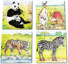 Load image into Gallery viewer, Animal Puzzle No. 2 (5 to 12 Pieces)

