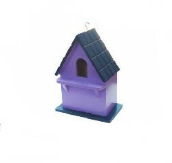 WOODEN TRADITIONAL BIRD HOUSE-MEDIUM