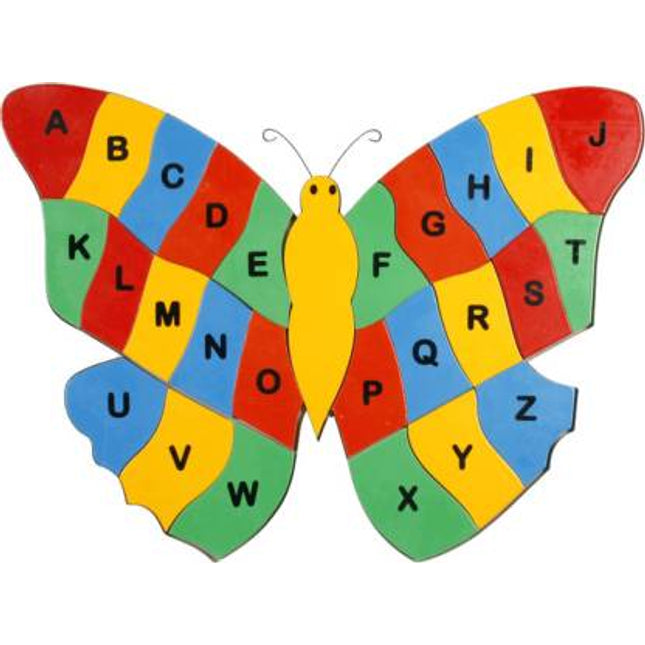 ALPHABET BUTTERFLY