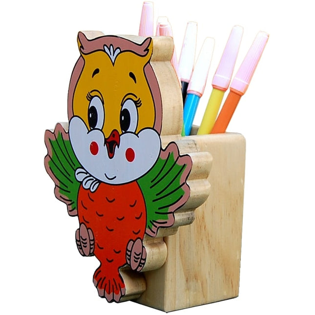 PEN HOLDER-OWL