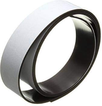 Extrokids Self Adhesive Magnetic Tape Magnet Strip (Big) Multipurpose Office Magnets Pack of 1- EKC1