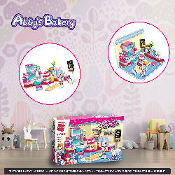 Abby’s Bakery Building Set Toys for Girls 6+ (126 Pieces) (Multicolor)