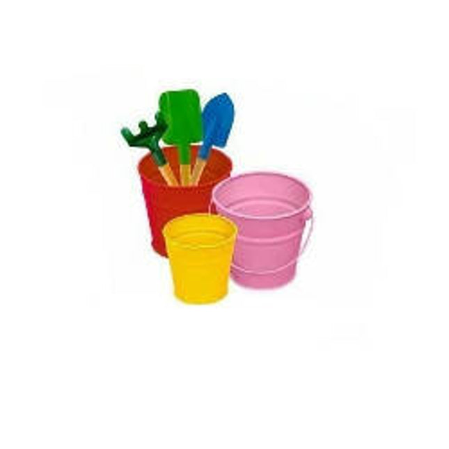 GARDENING TOOLS & BUCKETS (SET OF 6 PCS.)
