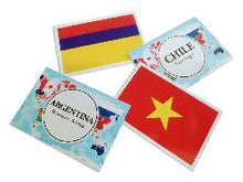 Load image into Gallery viewer, Flags part 2 Flashcards- Pack of 24
