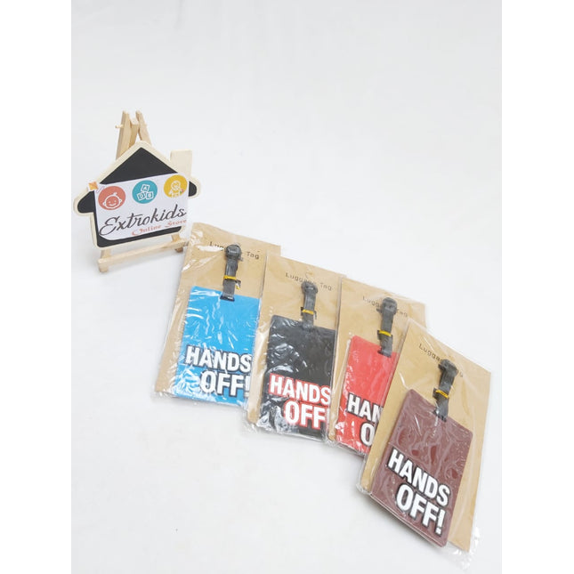 Luggage Tag - hands off - EKC0904