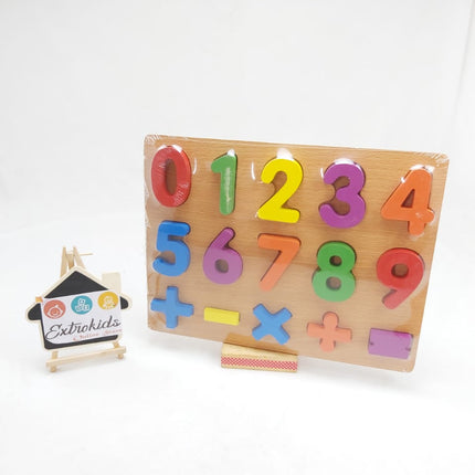 chunky number boards 0-10-with sign symbols - EKT0759