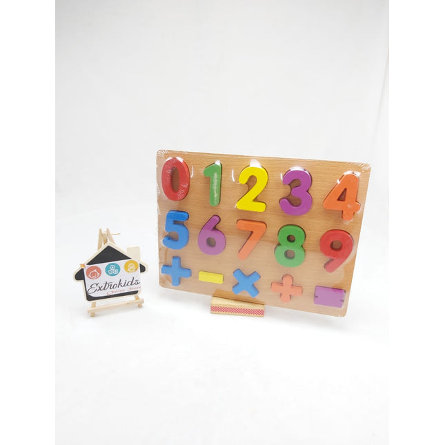 chunky number boards 0-10-with sign symbols - EKT0759