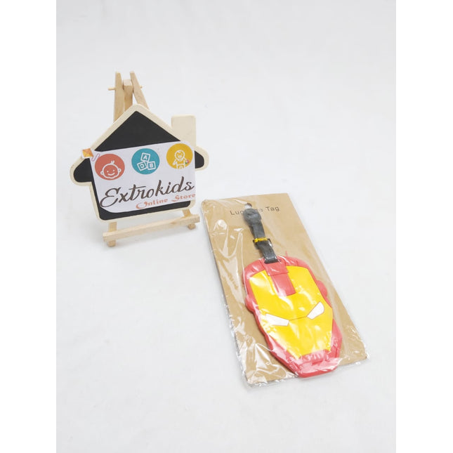 Luggage Tag - orange n yellow transformer - EKC0906