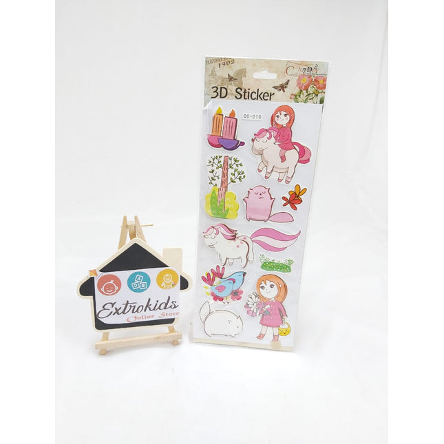 3D Stickers - CANDLE - EKC0858