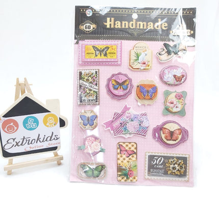 6D Handmade Stickers - Butterfly - EKC0922