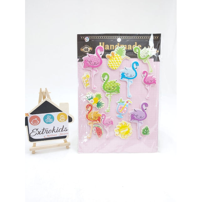 6D Handmade Stickers - Swan - EKC0921