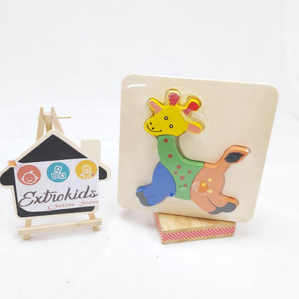 Chunky Animal Puzzles - Small - GIRAFEE - EKT0789