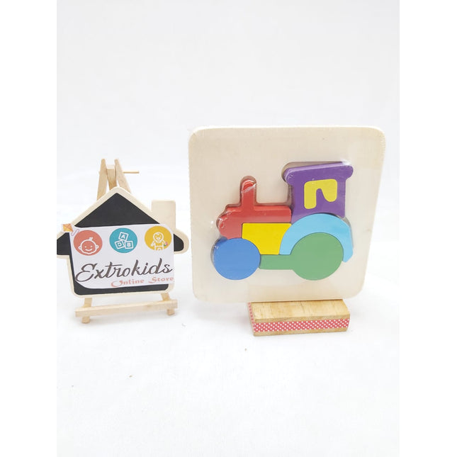 Chunky Animal Puzzles - Small - TRAIN - EKT0785