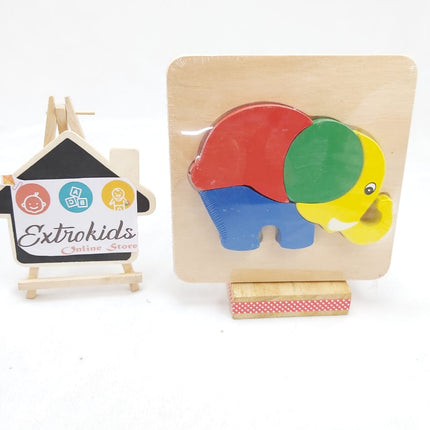 Chunky Animal Puzzles - Small - ELEPHANT - EKT0788