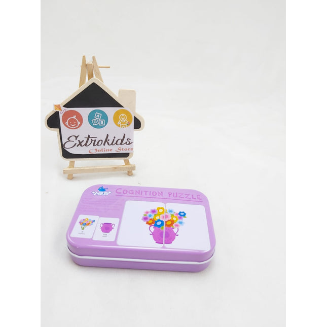 Cognition Puzzle - D5 - Flower - Light Purple - EKT0898