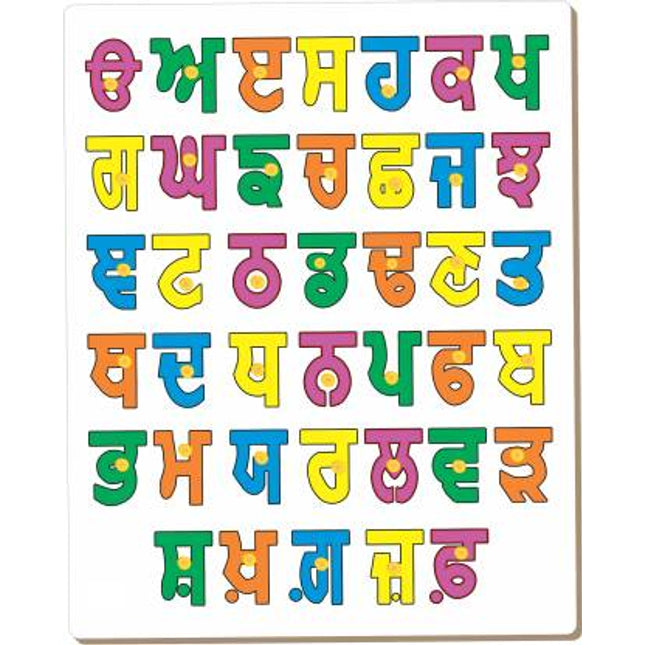 PUNJABI CONSONANTS WITH KNOB