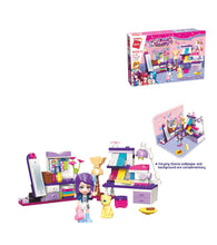Load image into Gallery viewer, Doris’s Costume Design Room Building Set Toys for Girls 6+ (122 Pieces) (Multicolor)
