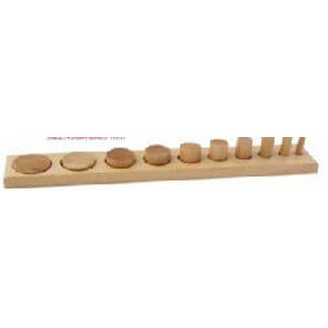 CLYNDRICAL BLOCKS (HEIGHT DECREASING-DIAMETER DECREASING)