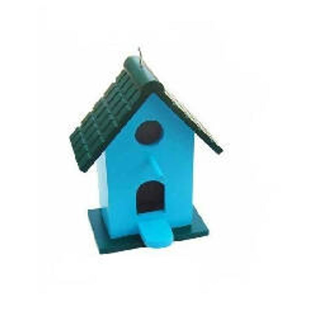 WOODEN CLASSIC BIRD HOUSE-LARGE