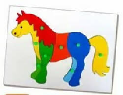 INSET TRAY LARGE-HORSE