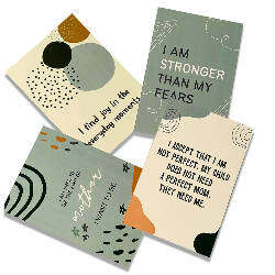 Moms affirmation card