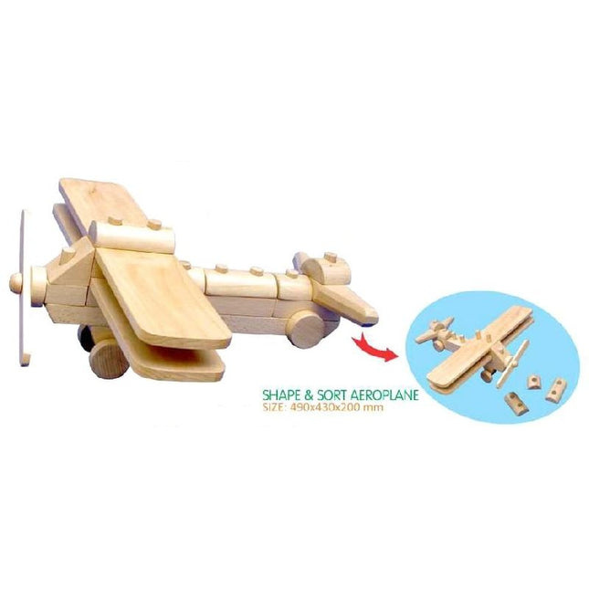 SHAPE & SORT AEROPLANE